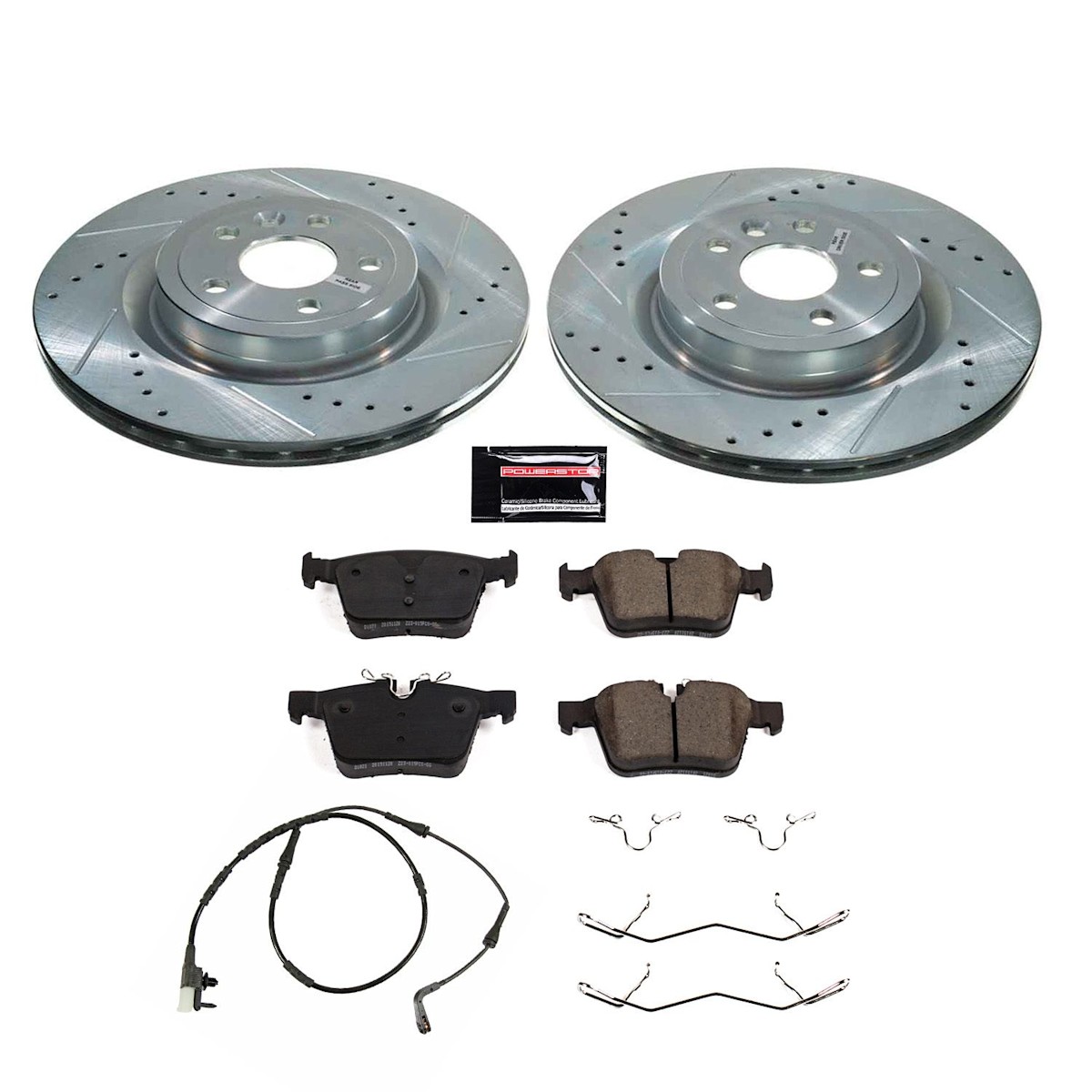 PowerStop Rear Track Day Brake Kit | 2003–2005 Land Rover Range Rover (TDBK5742) main image 1